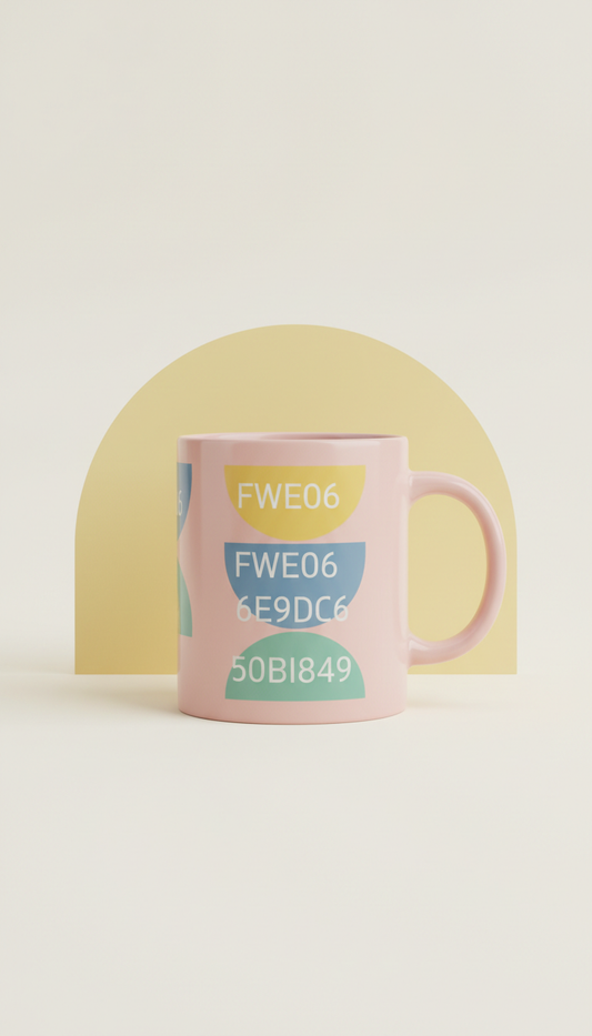 Praise Pink Scripture Mug